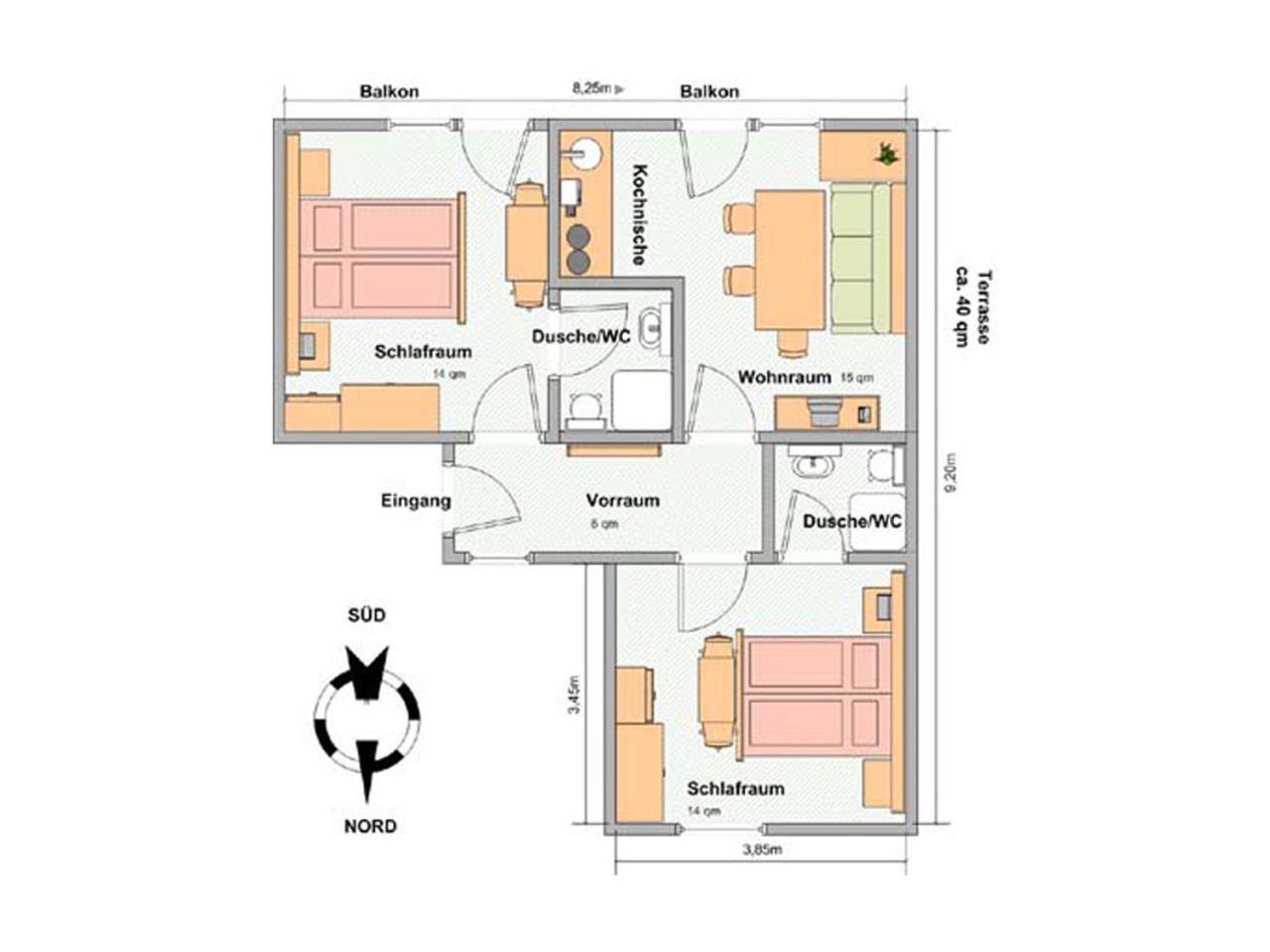 Апартаменти Haus Enzian Лермос Екстер'єр фото